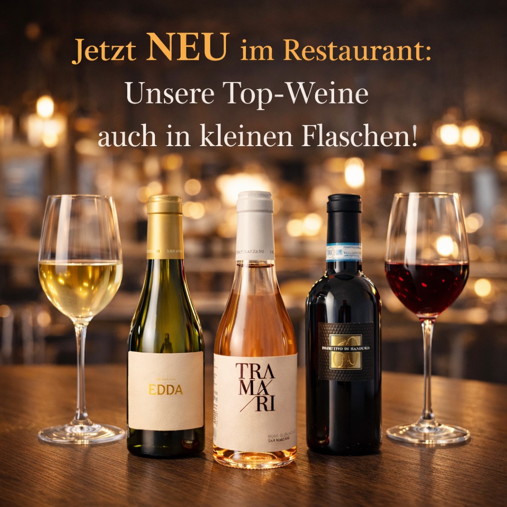 Unsere Top-Weine auch in kleinen Flaschen